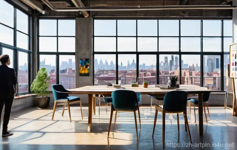 미술문화기획사와 박물관 기획사의 차이 - **Prompt: Brainstorming an Avant-Garde Art Exhibition**

    A diverse group of 4-5 energetic and st...